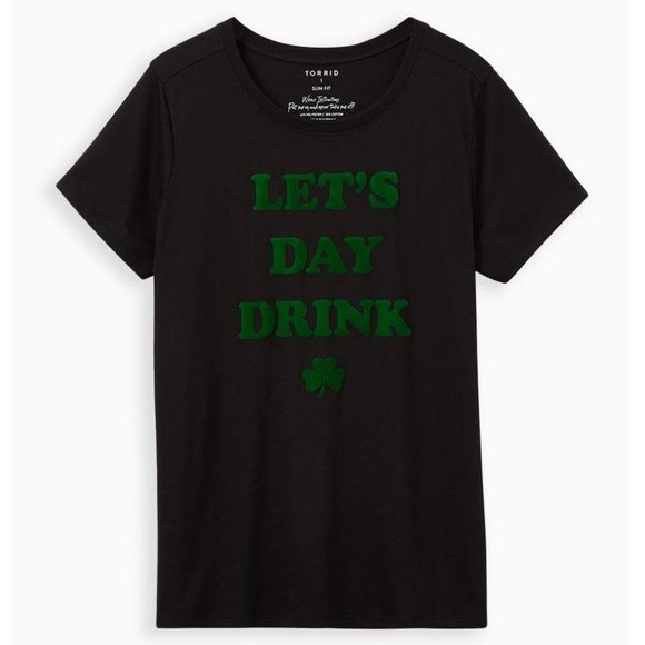 torrid Tops - Torrid Day Drink Slim Fit Tee